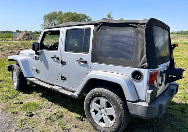 Jeep Wrangler cena 40900 przebieg: 139850, rok produkcji 2007 z Grybów małe 137